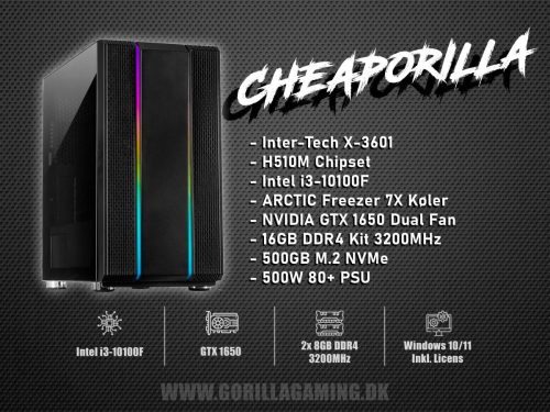 CHEAPORILLA GAMER PC